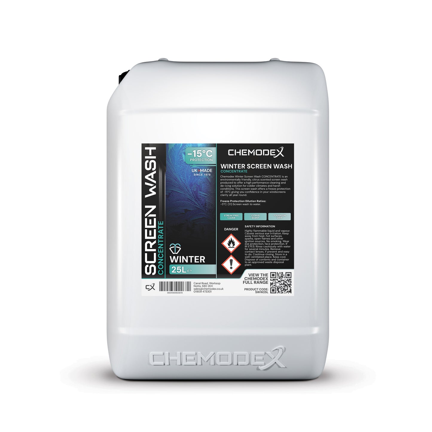 Screen Wash Winter Concentrate -15°C