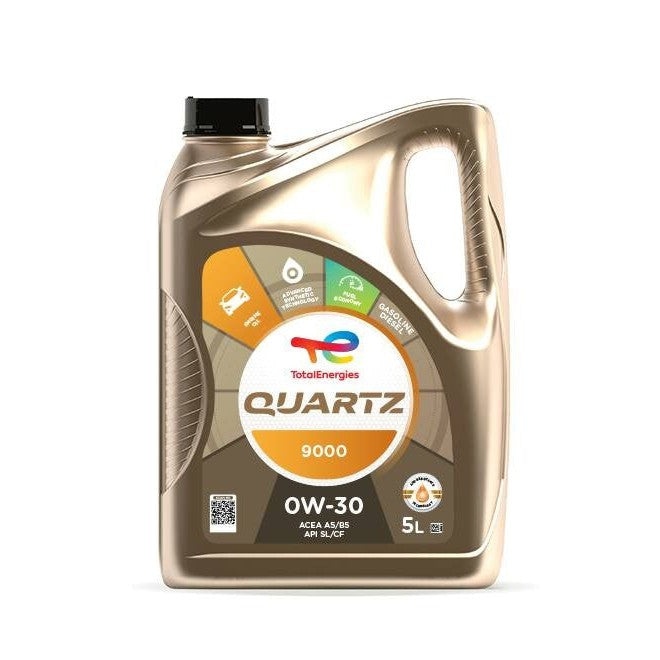 TotalEnergies Quartz 9000 0W-30 Engine Oil 5 Litres