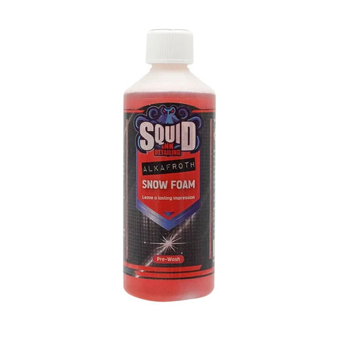 Squid Ink AlkaFroth 500ml – Heavy Duty Alkaline Snow Foam | High-Cleaning Traffic Film Remover (TFR)