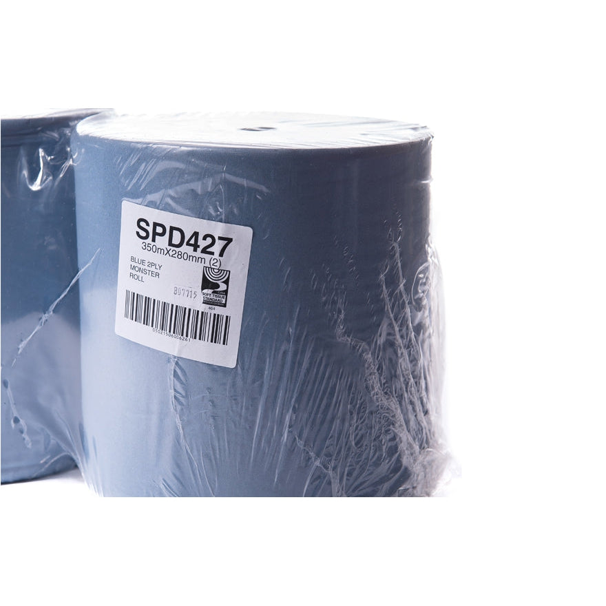 SPD427 Blue Monster Wiping Rolls