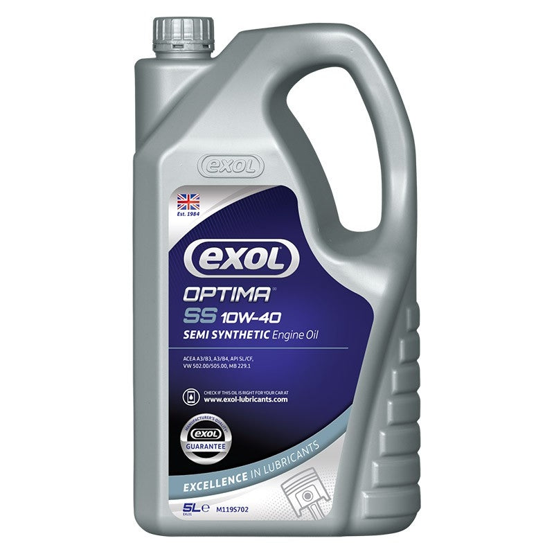 Exol Optima SS 10W-40 Semi Synthetic Engine Oil M119 - 205 Litres