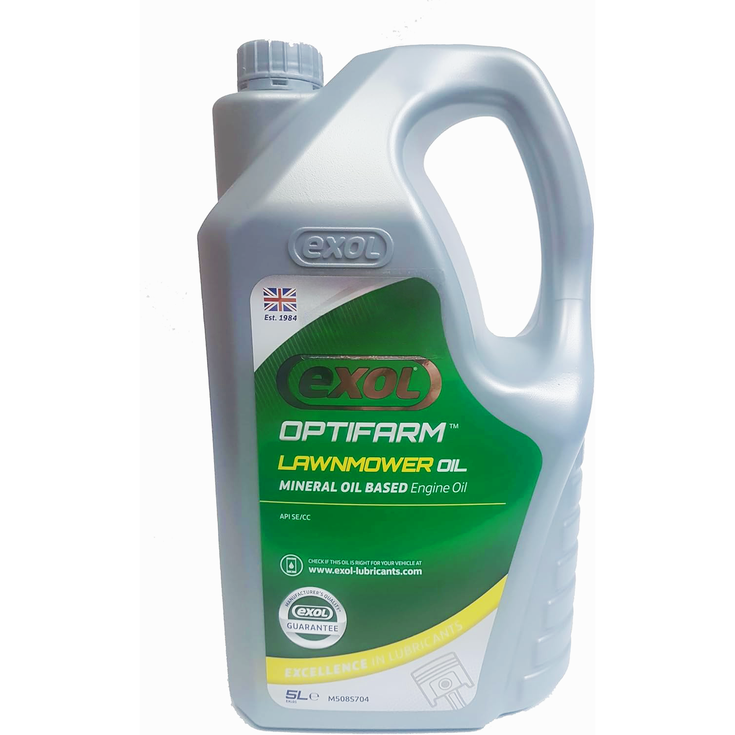 Exol Optifarm Lawnmower Oil M508 - 5 Litres
