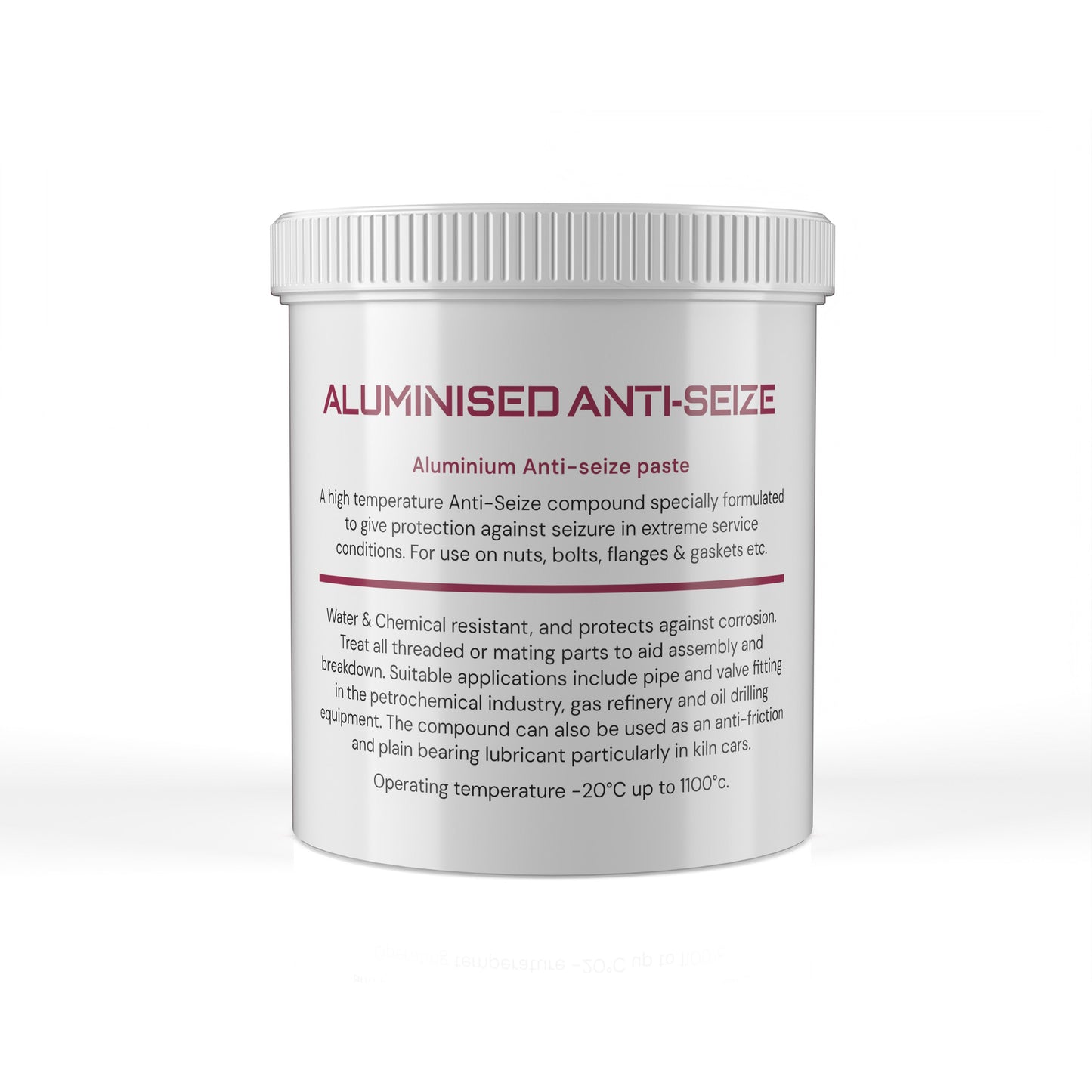 Chemodex High-Temperature Anti-Seize Compound Paste Grease - 500g Tub.