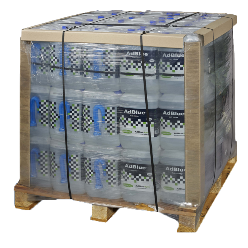GreenChem Adblue Pallet of 48 x 20 Litres Bottles With Spouts ISO 22241-1