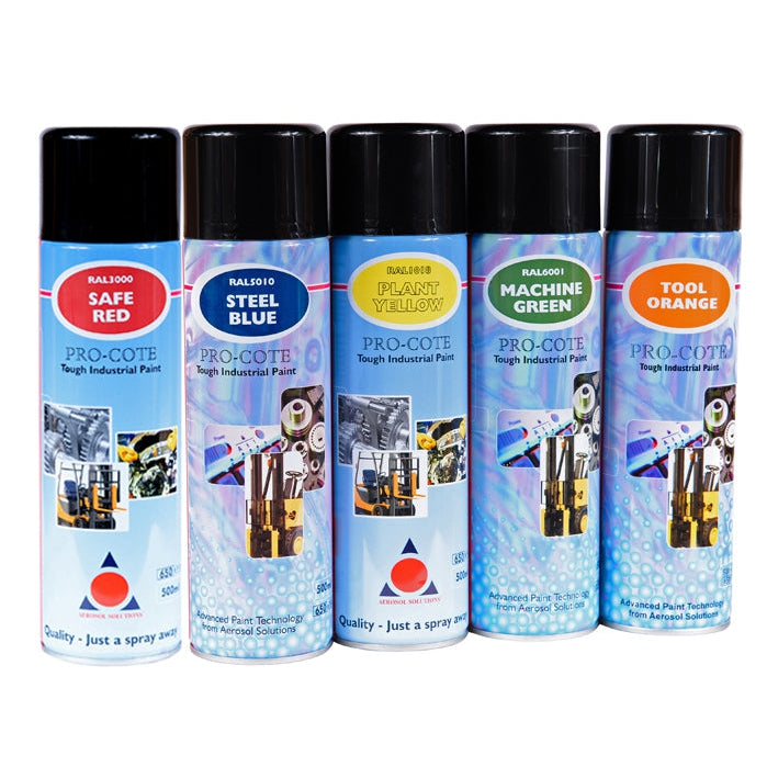 Pro Cote Spray Paint - Colours