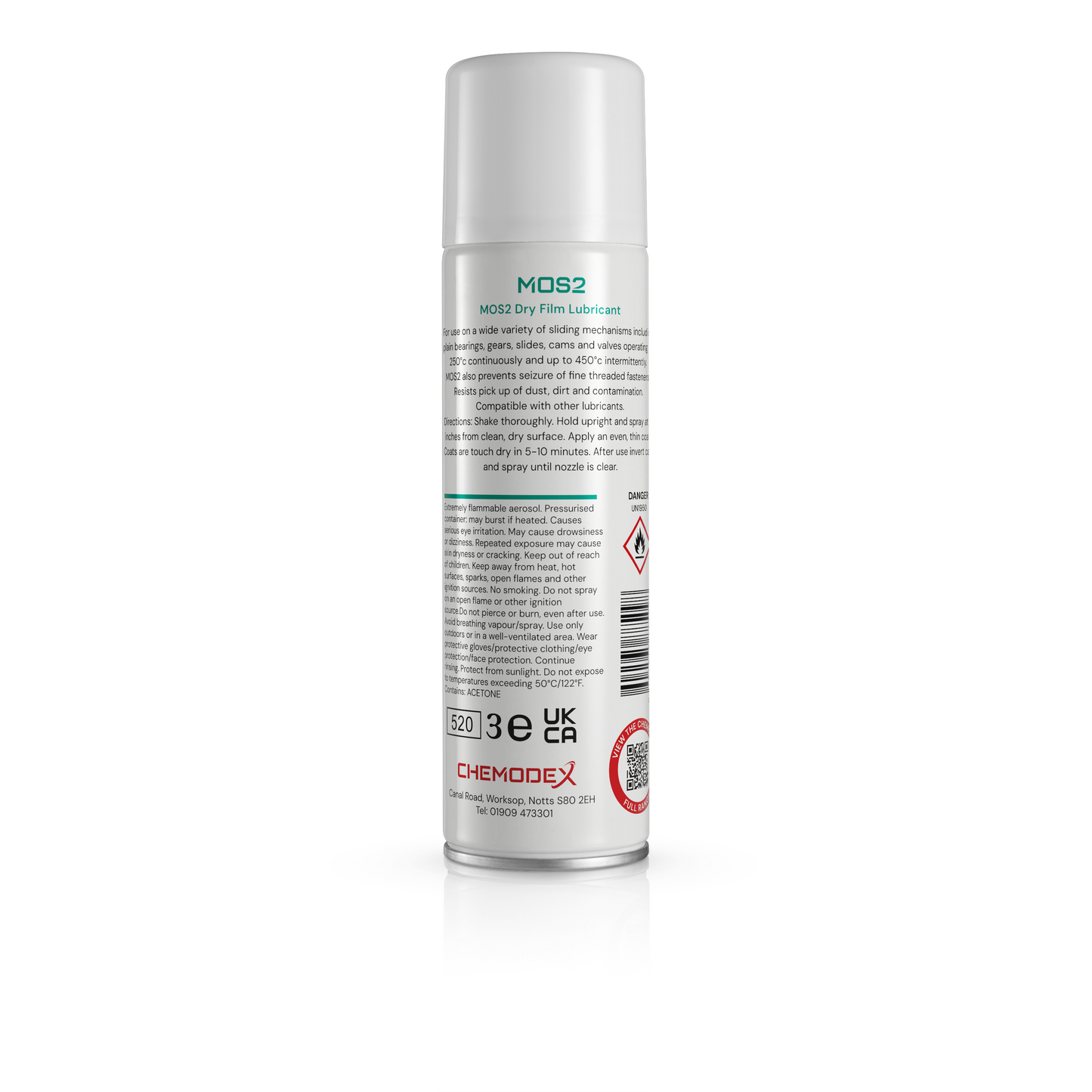MOS2 – Molybdenum disulphide – Dry Film Lubricant