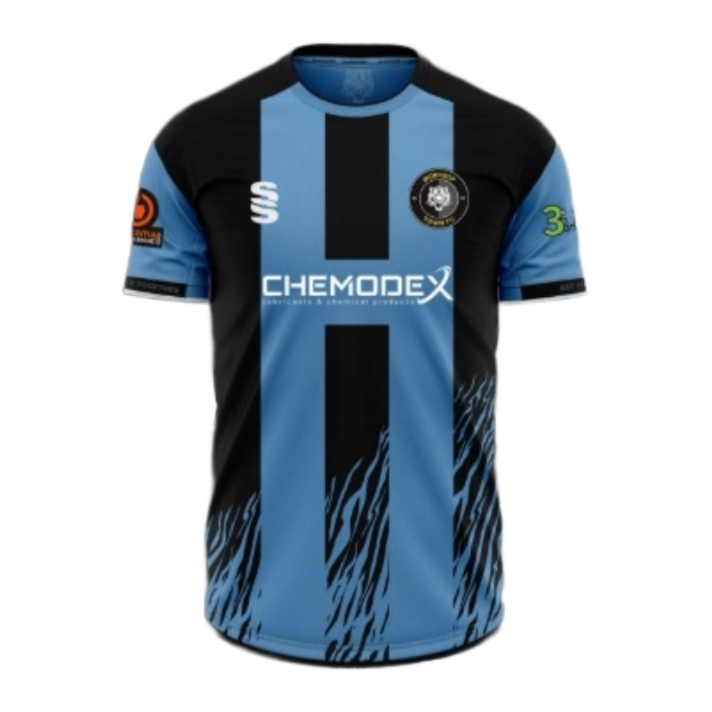 Worksop Town FC - Tigers - Chemodex Sponsored Away Football Shirts - Various Sizes