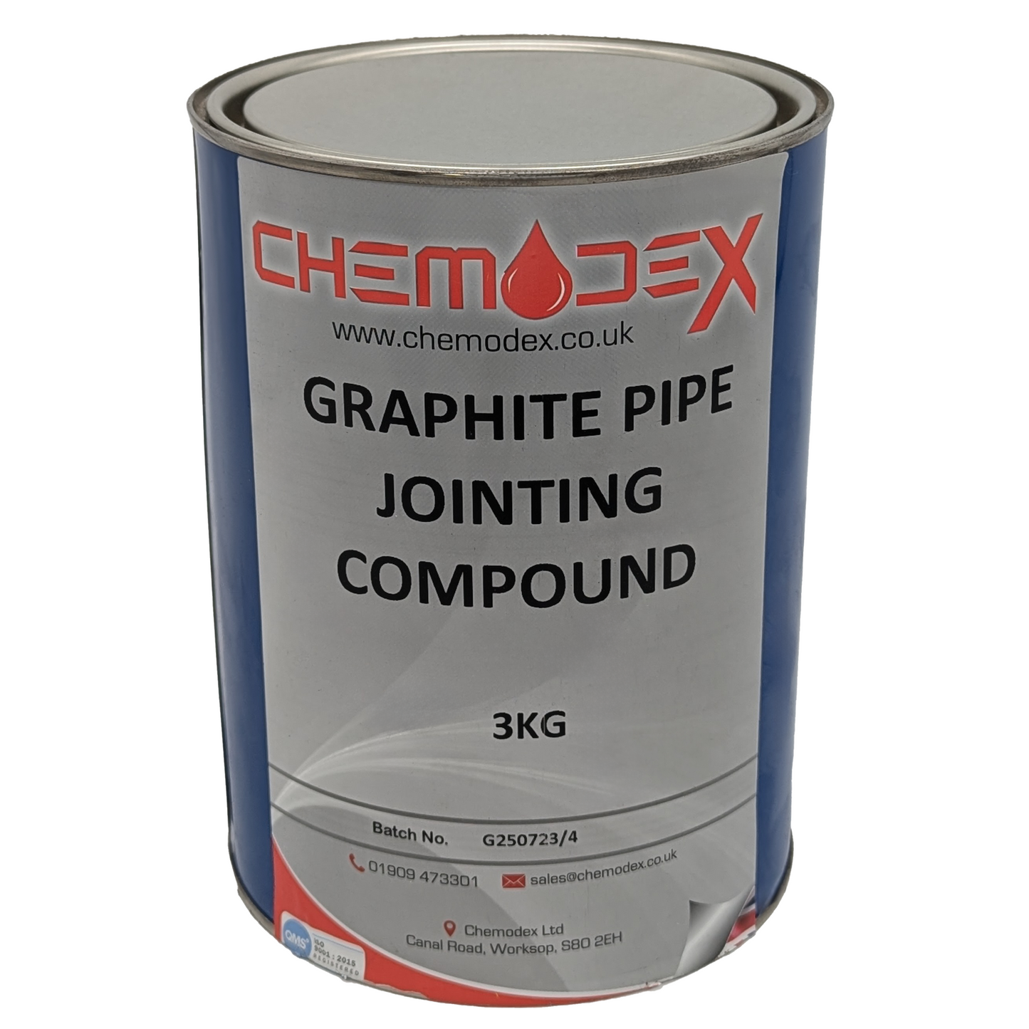 Chemodex Graphite Pipe Jointing Compound - 3kg