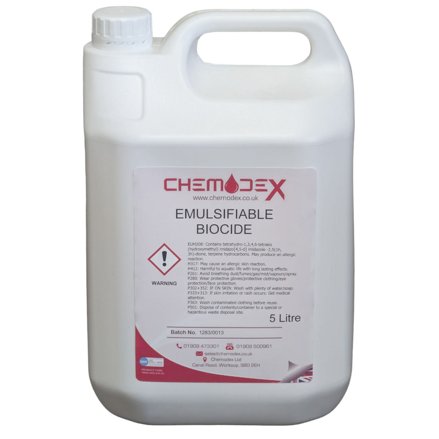 Chemodex Emulsifiable Biocide - 5 Litres