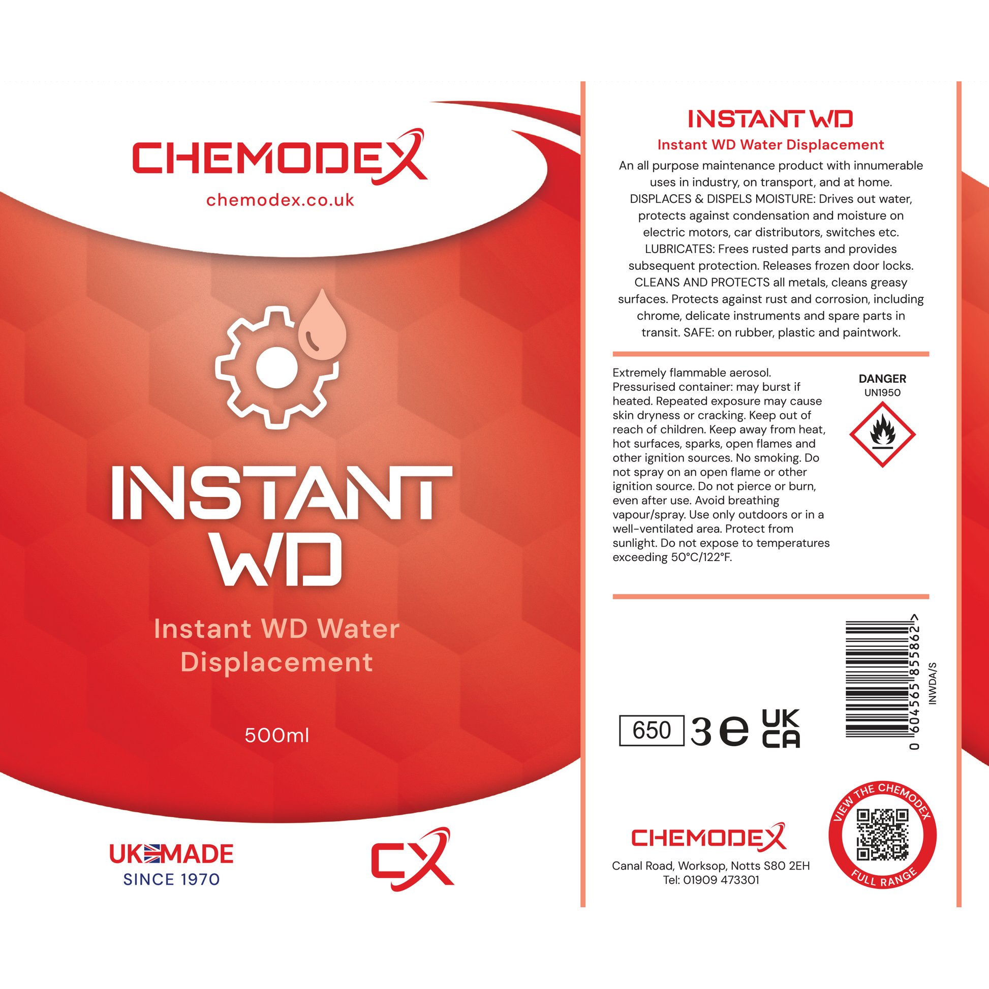 Chemodex Instant WD Water Displacement