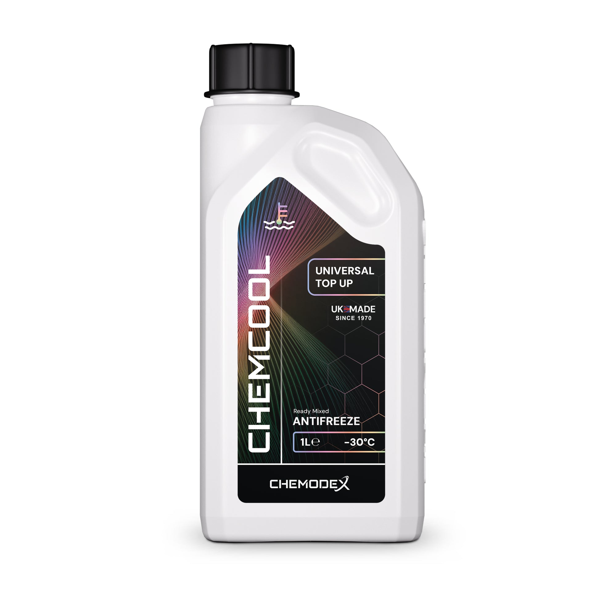 Chemodex ChemCool Universal: The Ultimate Antifreeze & Coolant Top-Up for All Vehicle Types - Various Sizes 