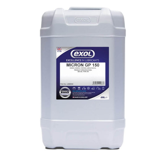 Exol Micron GP 150 Straight Machine Lubricant L008 - 5 Litres