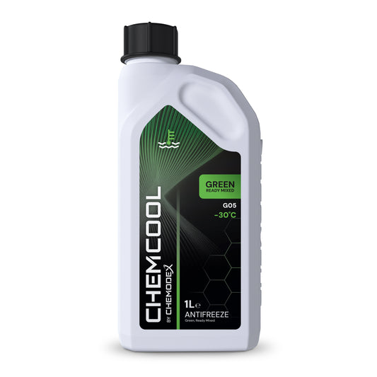 Mouseover Image, ChemCool -30°C Ready To Use, Mixed Antifreeze Coolant in Green - Various Sizes