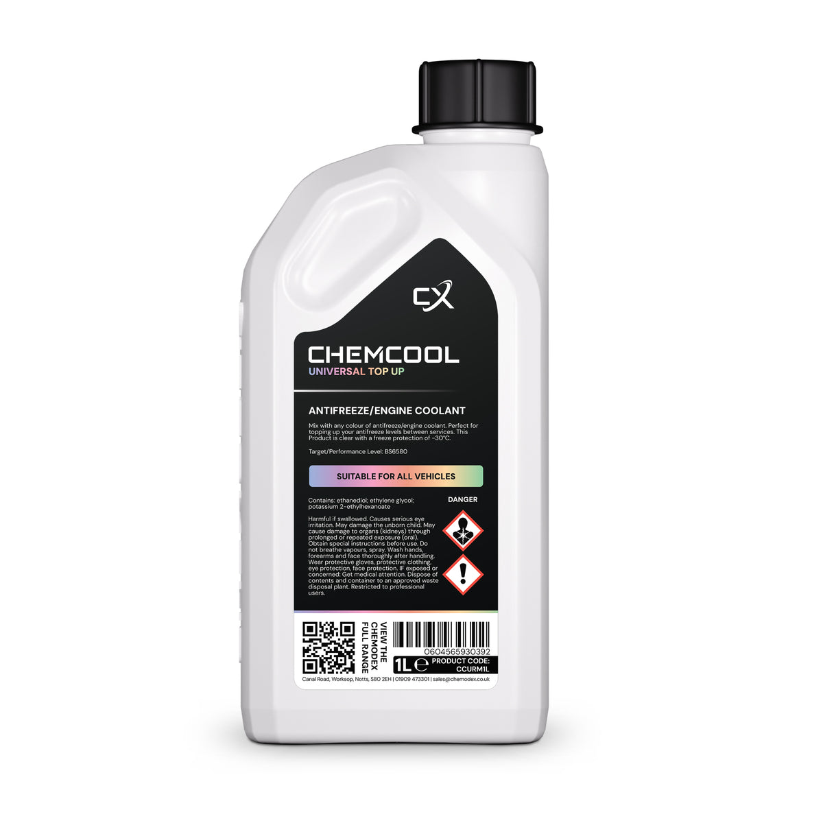 Chemcool Antifreeze - Universal Ready Mixed 1 Litre