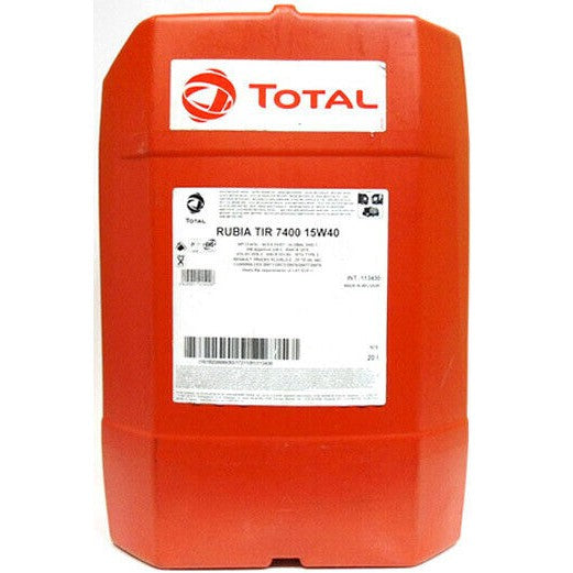 TotalEnergies Rubia TIR 7400 15W-40 Engine Oil- 20 Litres