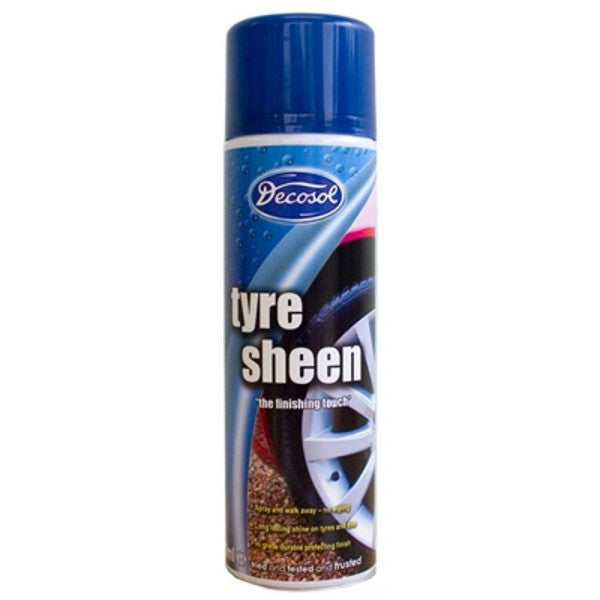 Decosol Tyre Sheen Back to Black 500ml Aerosol