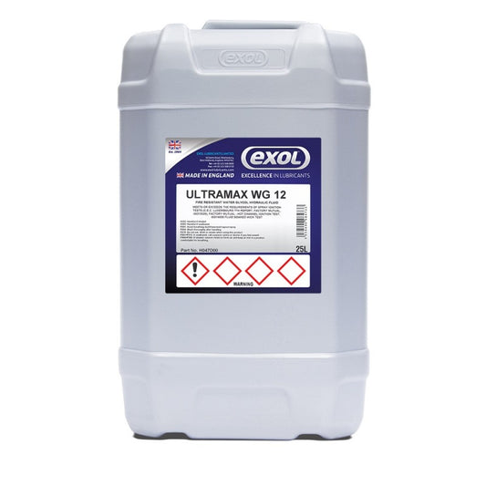 Exol UltraMax WG 12 Hydraulic Fluid (H047) 25 Litres