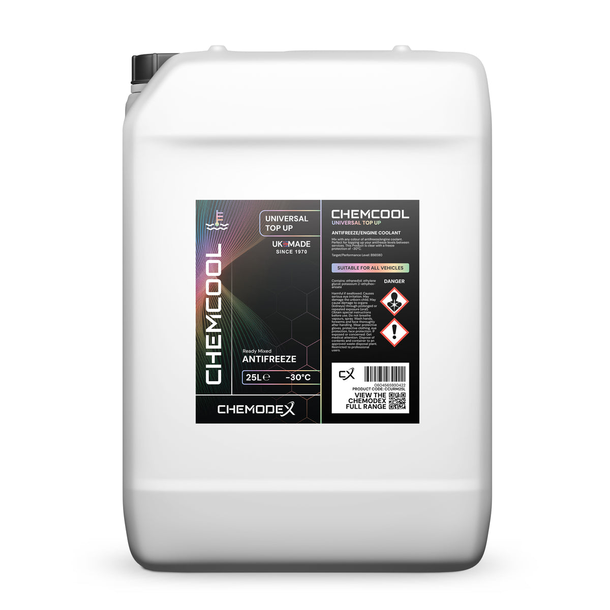 Chemcool Antifreeze - Universal Ready Mixed 25 Litre