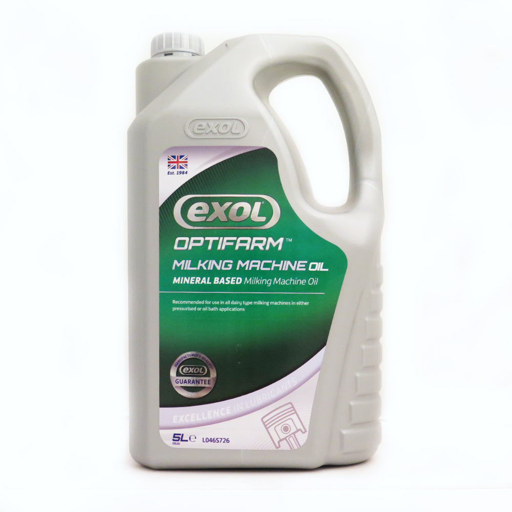 EXOL Optifarm Milking Machine Oil (L046) -5 Litres