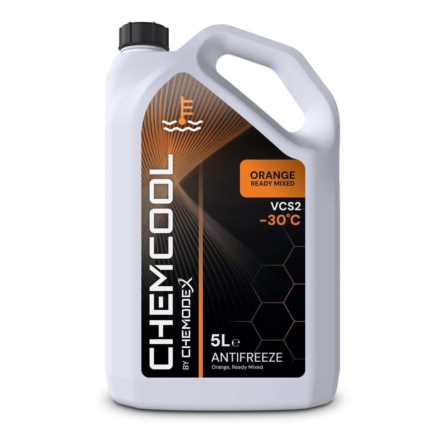 ChemCool -30°C Ready To Use, Mixed Antifreeze Coolant in Orange - Various Sizes