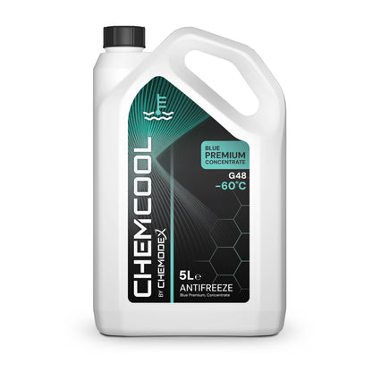 ChemCool Premium Blue Concentrated (-60°C) Coolant 5 Litres