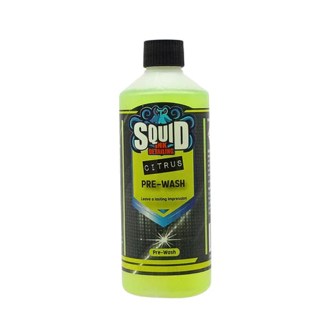 Squid Ink Citrus 500ml – Powerful Pre-Wash Cleaner | Concentrated Bug, Grime & Traffic Film Remover (TFR)
