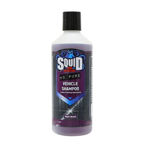 Squid Ink HD Pure 500ml – Ultra Concentrated pH Neutral Car Shampoo | 2000:1 Dilution Pure Wash
