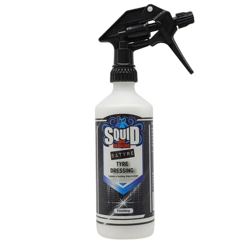Squid Ink Satyre 500ml – Premium Silicone Tyre Dressing | Satin Finish & UV Protection Tyre Shine