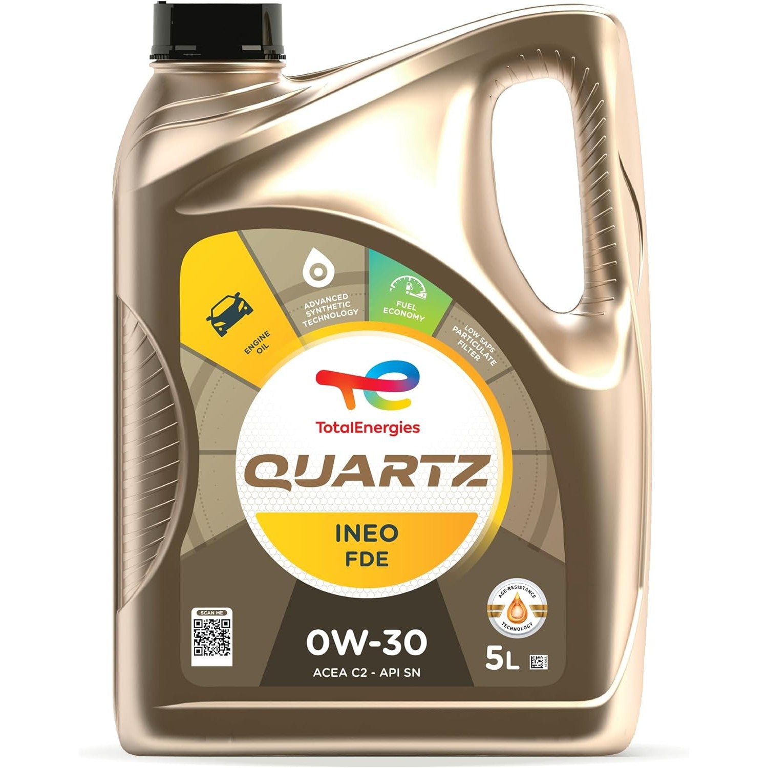 TotalEnergies Quartz Ineo FDE Engine Oil 0W-30 5 Litres