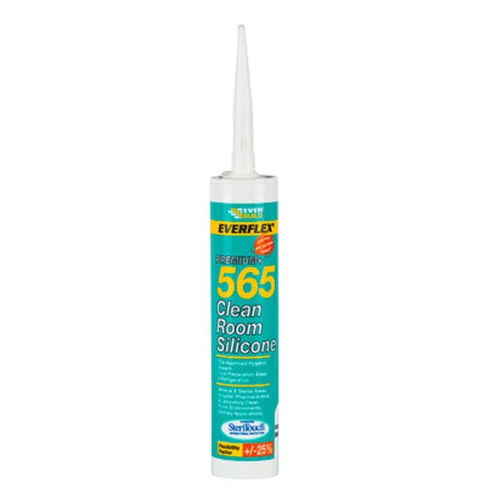 565 Clean Room Silicone Sealant - White