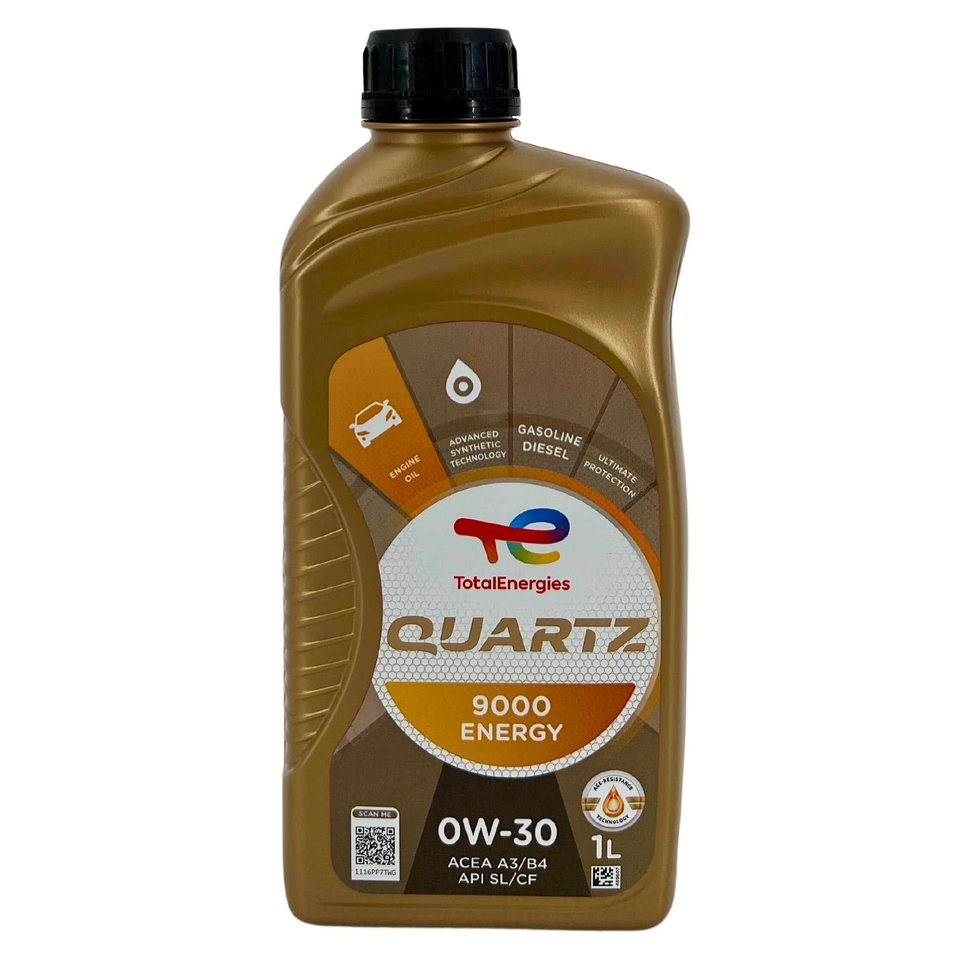 TotalEnergies Quartz 9000 Energy 0W-30 Engine Oil - 1 Litre