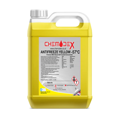 Chemodex Long Life Yellow Anti-Freeze (-57°C) - 205 Litres