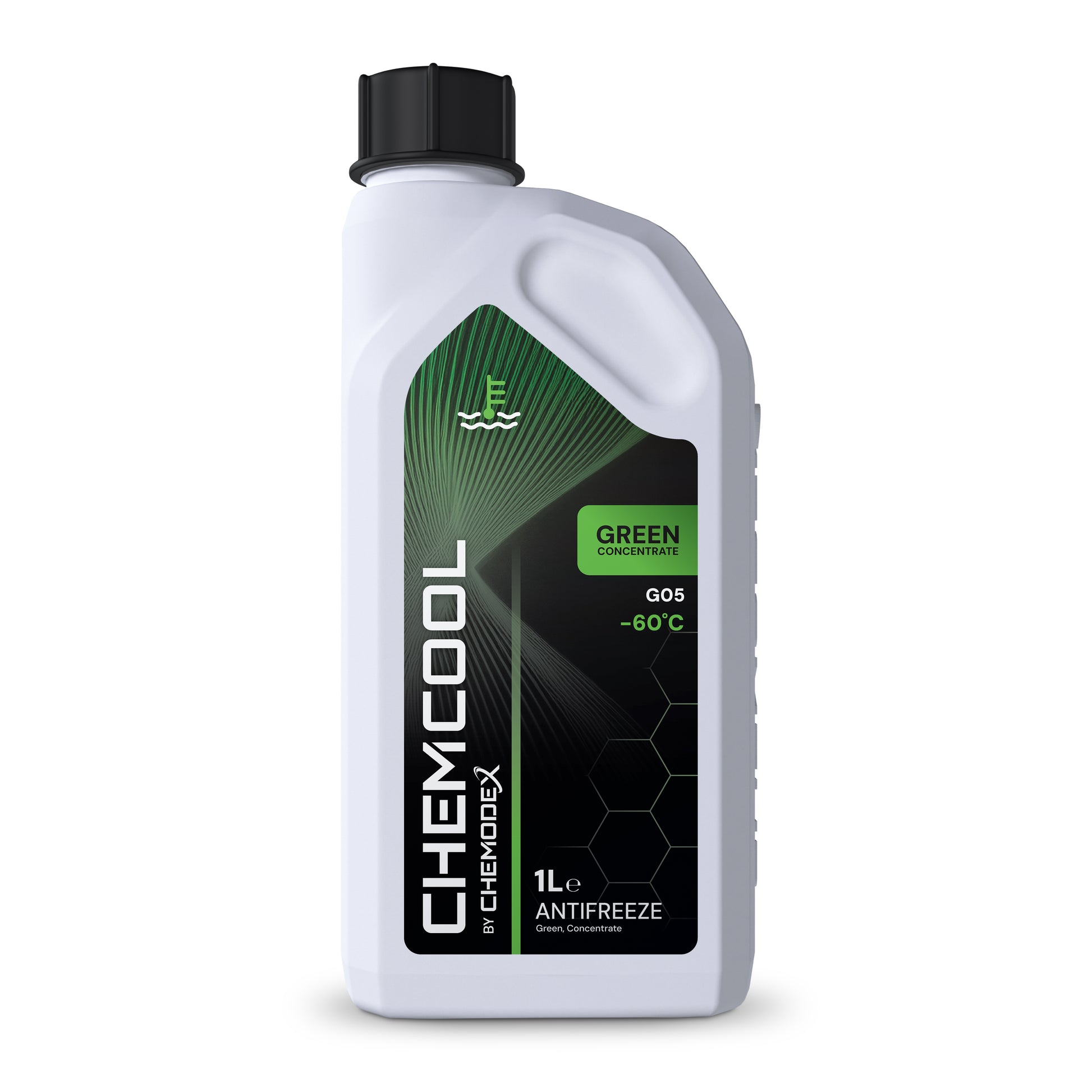 ChemCool Concentrate -60°C Antifreeze Coolant In Green 1 Litre