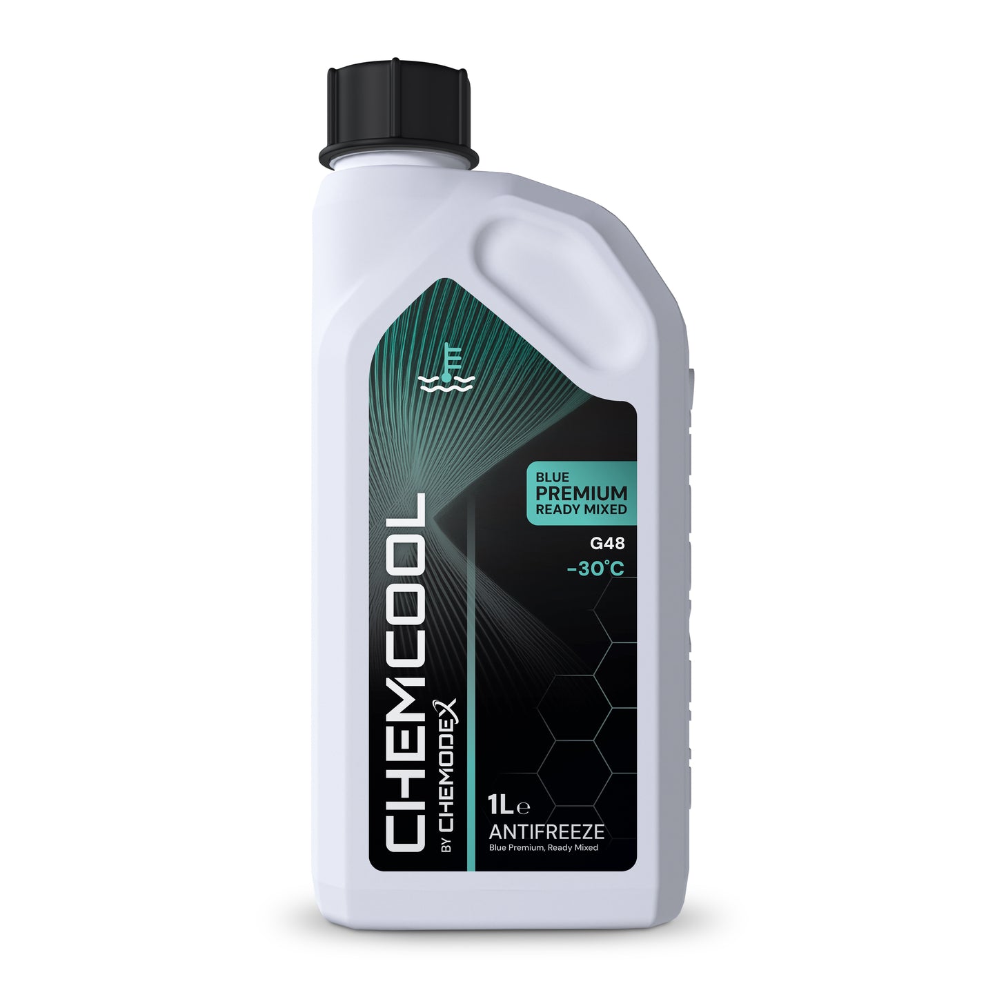 ChemCool Premium -30°C Ready To Use, Blue Mixed Antifreeze Coolant, Various Sizes