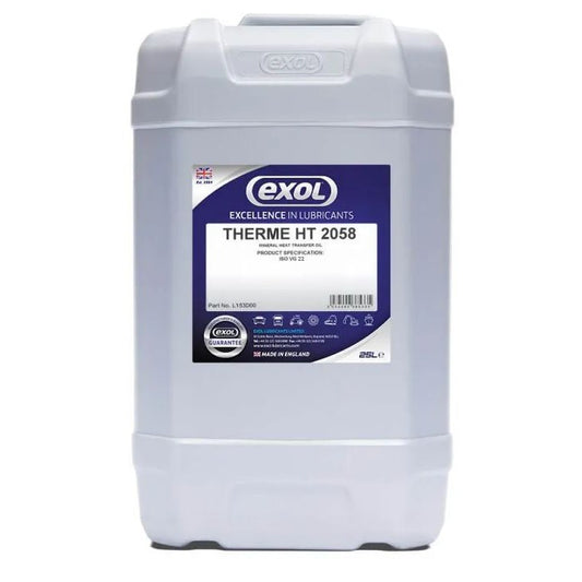 EXOL Therme HT 2058 Heat Transfer Oil (L153) - 25 Litres