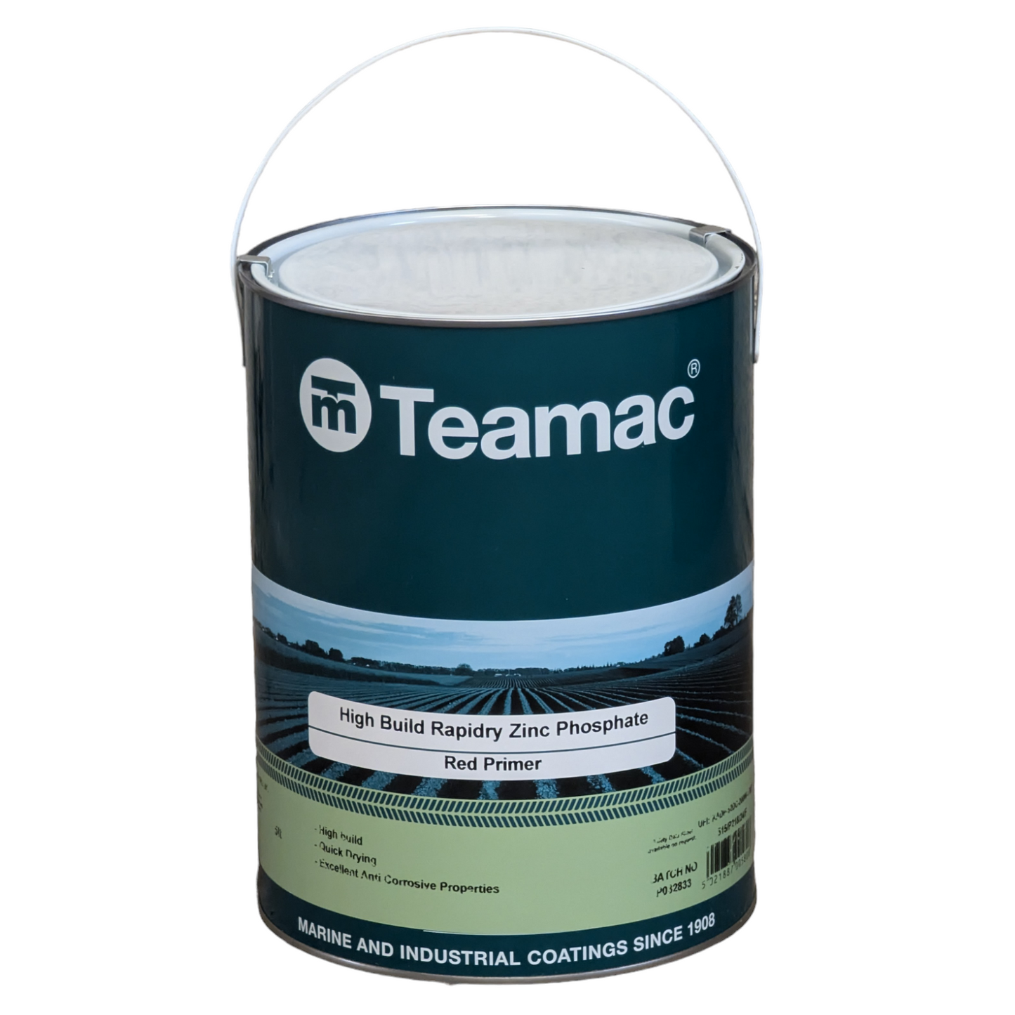 Teamac Rapidry Zinc Phosphate Red Primer - 5 Litres