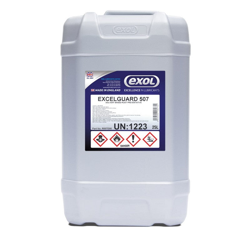 EXOL Excelguard 507 Water Displacing Rust Preventative (R007)- 25 Litres