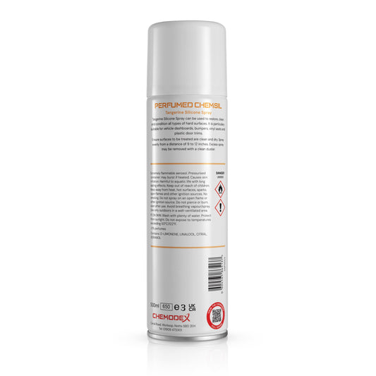 Mouseover Image, Chemodex Perfumed Chemsil High Performance Clear Silicone Lubricant Spray 500ml Aerosol