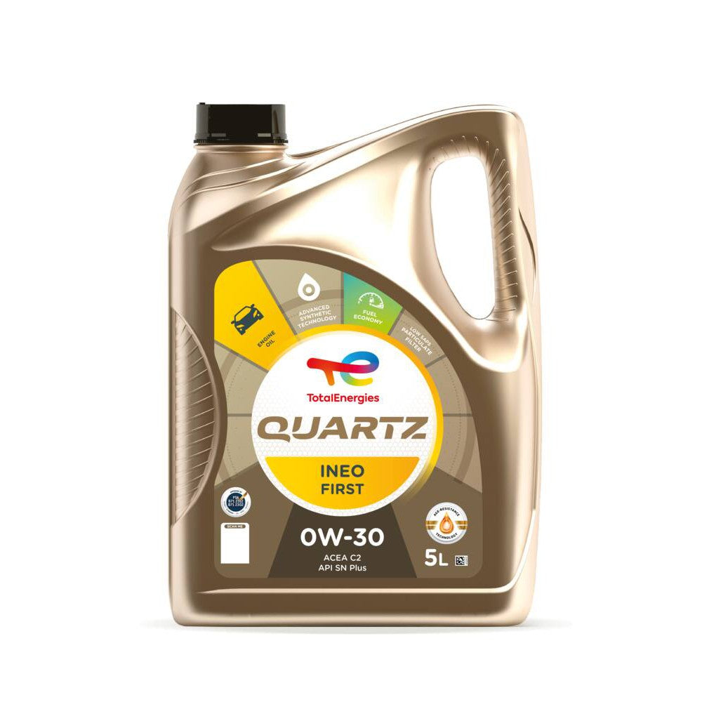 TotalEnergies Quartz Ineo First 0W-30 0w30 Advanced Synthetic Engine Oil