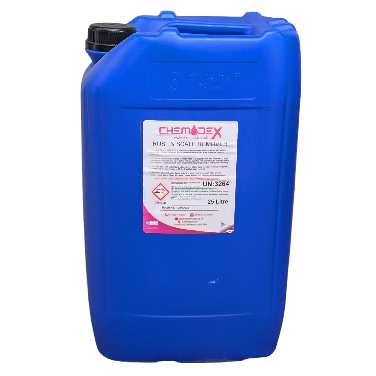 Chemodex Rust & Scale Remover - 25 Litres