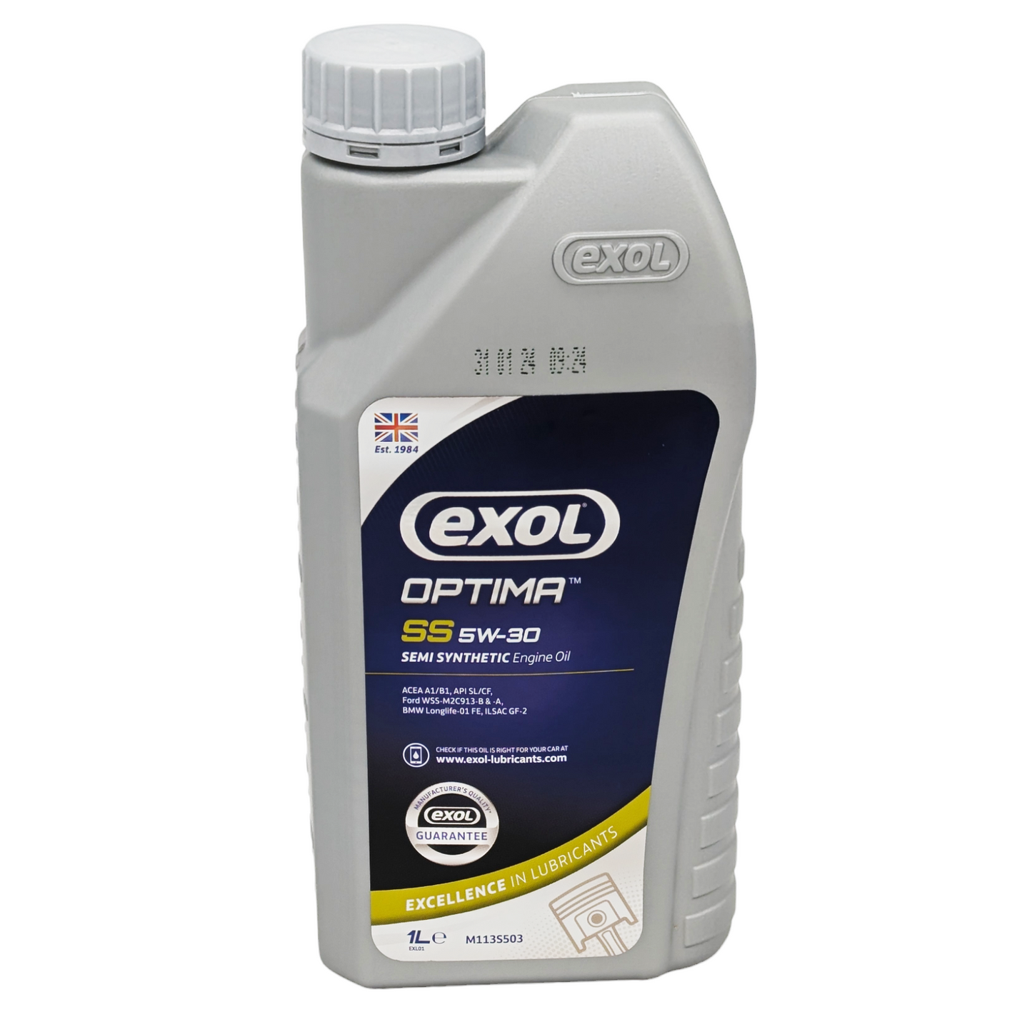 Exol Optima SS 5W-30 Engine Oil M113 - 1 Litre