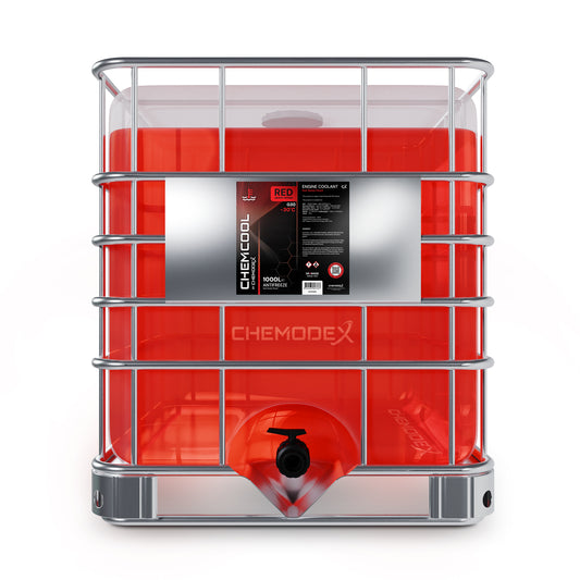 ChemCool -30°C Ready To Use Mixed Antifreeze Coolant in Red 1000 Litres In An IBC