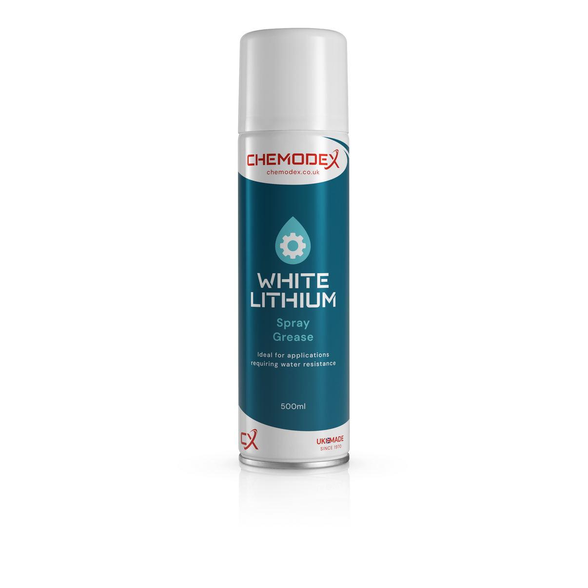 Chemodex Professional White Lithium Spray Grease All Weather Water