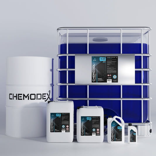 ChemCool -30°C Ready To Use, Mixed Antifreeze Coolant in Blue - Various Sizes