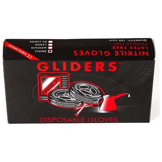 Gliders Nitrile Gloves - Small (50 Pairs)