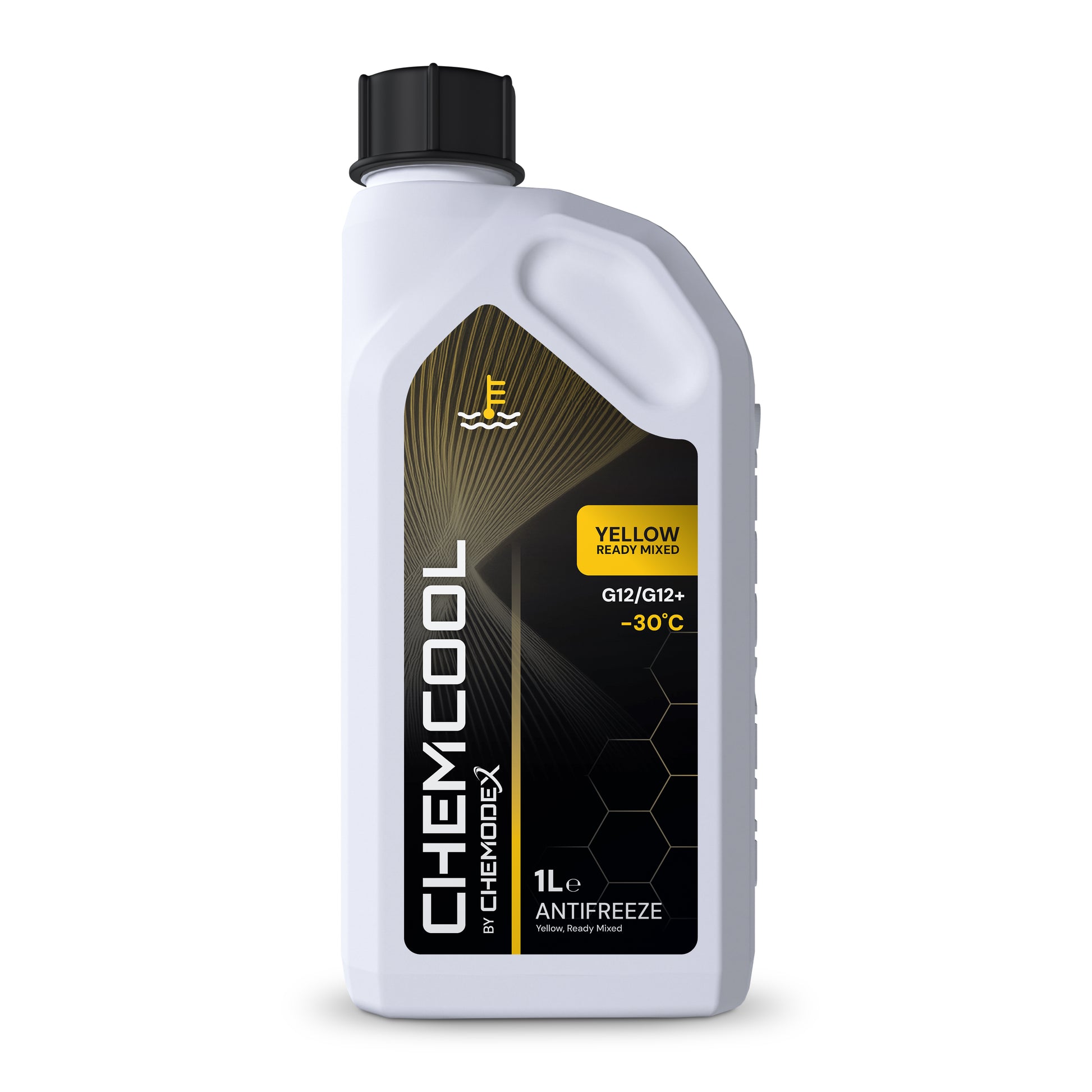 ChemCool -30°C Ready To Use Mixed Antifreeze Coolant in Yellow - Various Sizes