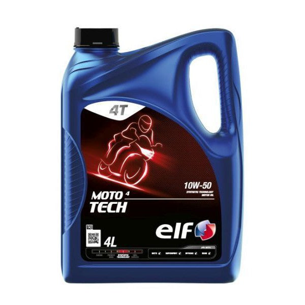 TotalEnergies ELF Moto 4 Tech 10W-50 4 Stroke Engine Oil - 4 Litres