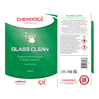 Chemodex Glass Clean - Glass Cleaner