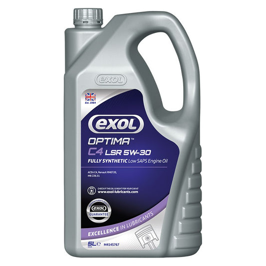 Exol Optima C4 LSR 5W-30 Engine Oil M414 - 25 Litres