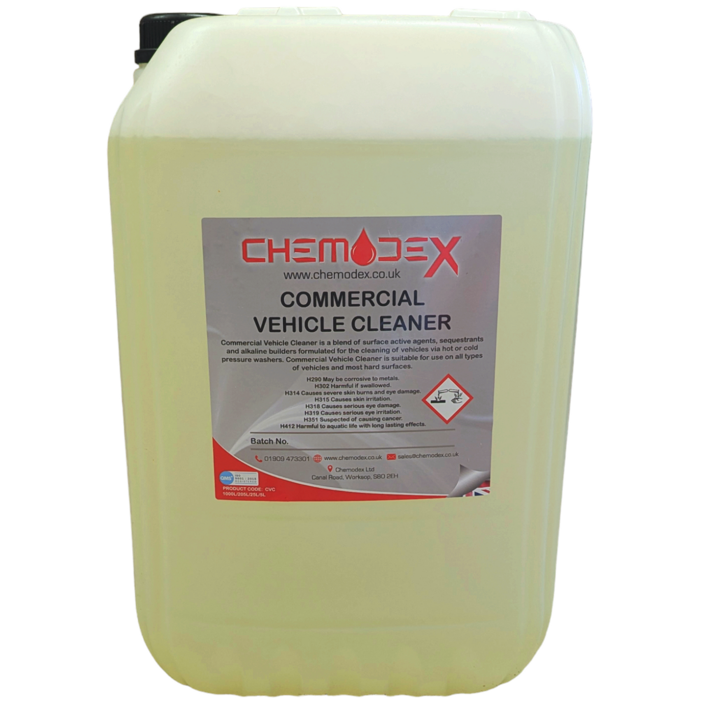 Chemodex Commercial Vehicle Cleaner - 25 Litres